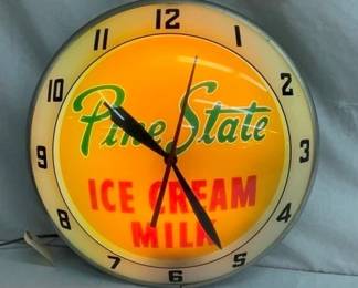 16IN LIGHTUP PINE STATE DOUBLE BUBBLE