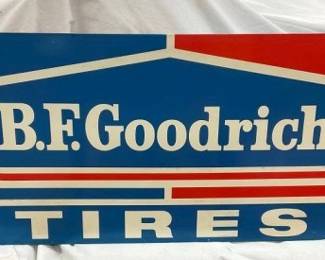 1972 DST BF GOODRICH TIRES SIGN 