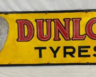 SSP DULOP TYRES BRITISH SIGN