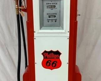 1937 PHILLIPS 66 WAYNE GAS PUMP