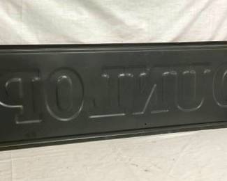 BACK VIEW DUNLOP TIRES SIGN