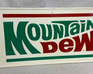 1973 SST EMB. MT. DEW SIGN