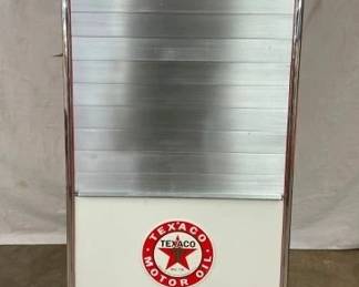 TEXACO STATION OIL CABINET