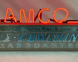 EARLY NEON RAMCO HEADQUARTERS SIGN