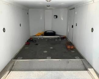 DIAMOND TREAD, LIGHTS, SPARE TIRE, STRAP