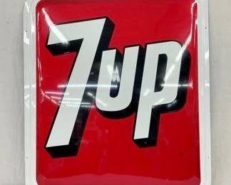 1973 CONVEX SST 7UP SIGN