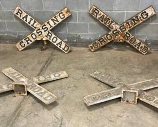 GROUP PHOTO EMB. RR CROSSING SIGNS