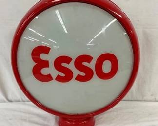 15IN ORIG. ESSO LENSE PUMP GLOBE