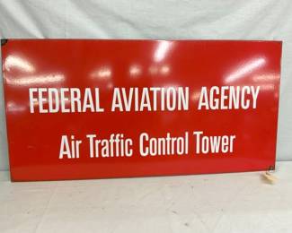 SSP FEDERAL AVIATION AGENCY SIGN