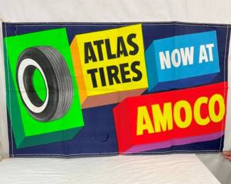 NOS AMOCO WINDOW BANNER