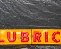 SSP 2PC. SHELL LUBRICATION SIGN