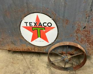 MEASURES 57IN. W/PORC. PUMP PLATES 