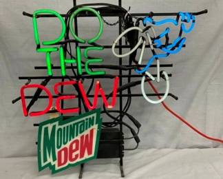 MT. DEW DO THE DEW 4 COLOR NEON