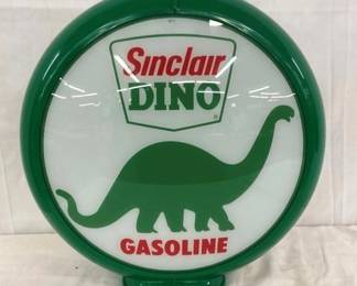 16IN. SINCLAIR DINO GAS PUMP GLOBE