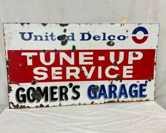 OTHERSIDE PORC. UNITED DELCO SIGN