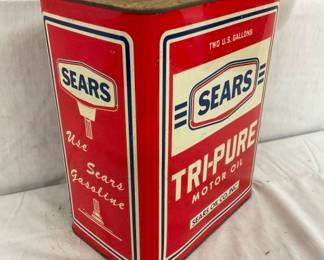 SIDE VIEW W/SEARS SIGN