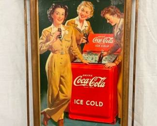 1943 COKE CB W/ BOX AND GIRLS