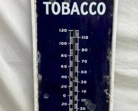 VERTICAL PORC. MAIL POUCH TOB. THERM.