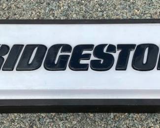 EMB. PLASTIC BRIDGESTONE LIGHTUP CANSIGN