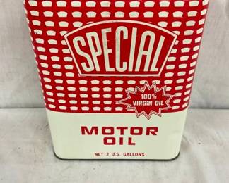 2G. SPECIAL MOTOR OIL CAN