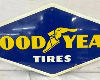 SST 1962 GOODYEAR TIRES SIGN