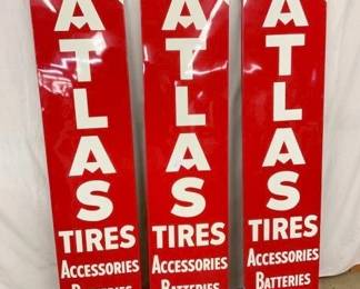 NOS SST 1961 VERTICAL ATLAS SIGNS