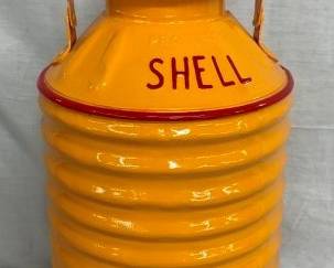 PROF. RESTORED SHELL STATION CAN