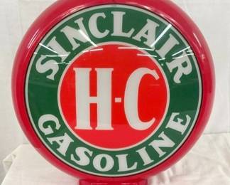16IN. SINCLAIR H-C GAS PUMP GLOBE