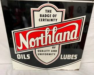 SST NORTHLAND OILS LUBES SIGN