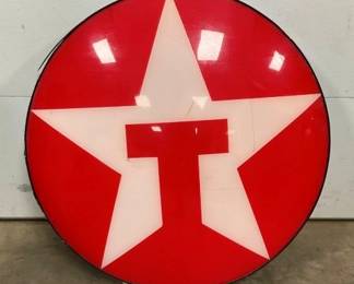 TEXACO PLASTIC CAN SIGN