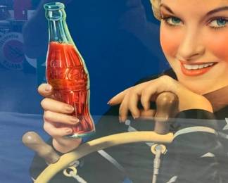 SAILER GIRL W/ COKE BOTTLE