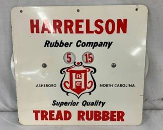 SST HARRELSON RUBBER SIGN