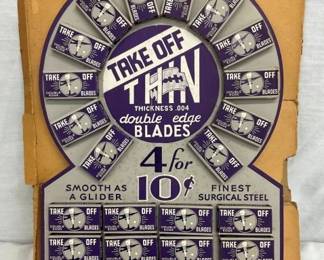 TAKE OFF DOUBLE BLADES CB EASEL BACK