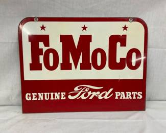 DST FOMCO FORD DEALER SIGN