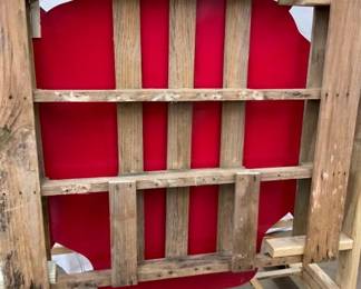 BACKVIEW NEON CLAM SHELL SIGN