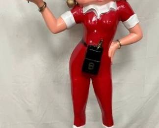 LIFE SIZE CAST ALUM. BETTY BOOP