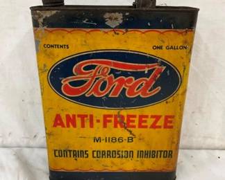EARLY 1G. FORD ANTI-FREEZE CAN