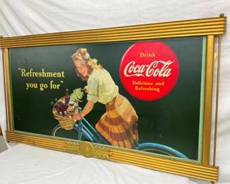 LADY ON BIKE MEASURES 62X34