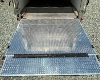 DIAMOND TREAD RAMP DOOR