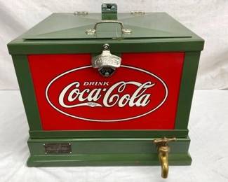 ORIG. 1931 COKE GLASCOCK COOLER