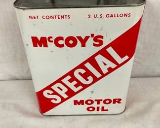 2G. MCCOY'S SPECIAL MOTOR OIL CAN
