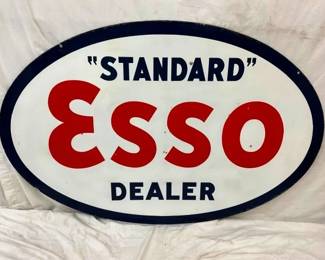 DSP ESSO STANDARD DEALER SIGN