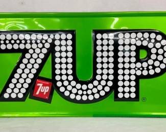 1976 SST EMB. 7UP SIGN