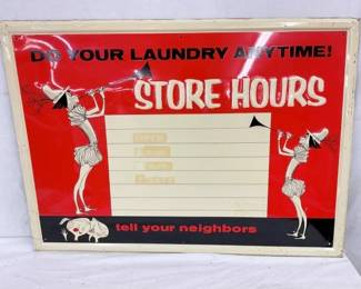1960 SST EMB. LAUNDRY STORE HOURS