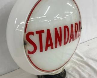 MILK GLASS RING STANDARD