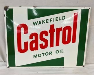 SSP CASTROL MOTOR OIL SIGN