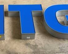 CITGO PLASTIC LETTER SIGN