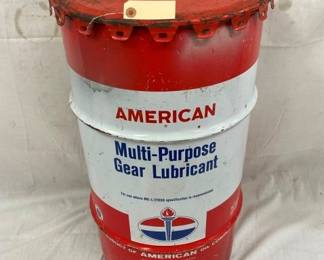 16G. AMERICAN BARREL W/ LID