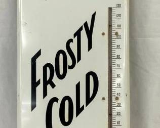 1958 DR. PEPPER FROSTY COLD THERM.