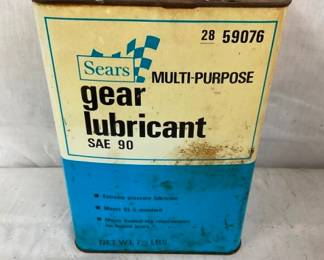 1G. SEARS GEAR LEUBRICANT CAN